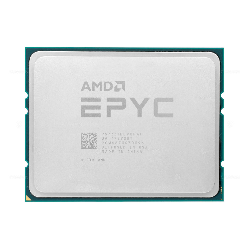 PS7351BEVGPAF AMD EPYC 7351 2.40GHZ 16-CORE 64MB L3 CACHE 170W SOCKET SP3